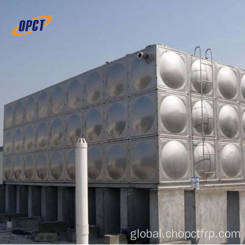 Water Storage Tank 50m3 SS stainless steel square storage water tank Manufactory